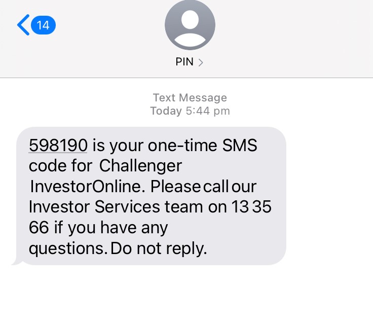 Text message